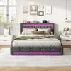 Letto imbottito ProximaX 140x200 cm grigio – Letto Anteprima dell’immagine prodotto 8