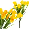 Krokus Künstliche Krokusse Strauss 10 Krokusse Im Gras Produktbild-Vorschau 1