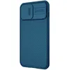 A blue phone case with a textured back and a camera cover. Náhľad obrázku produktu