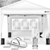 gazebo tillvex 3x3m bianco impermeabile con 2 pannelli Anteprima dell’immagine prodotto 1