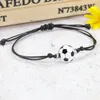 Sport-Armband, Fußball, geflochten, Uni, verstellbares Produktbild-Vorschau 3