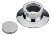 Wasserzähler Abdeckung chrom mit Blinddeckel passend zu Voir les images du produit 2