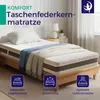 Taschenfederkernmatratze 180 x 200 cm H2 - Höhe 24 cm -  Produktbild-Vorschau 2