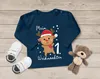 Baby Langarmshirt Mein 1. Weihnachten Weihnachtsoutfit Produktbild-Vorschau 3