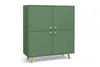 Commode quatre portes JOELE – vert Voir les images du produit 2