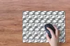 MuchoWow® Mauspad Mousepad Muster - Blöcke - 3D 40x30 cm - Produktbild-Vorschau 3