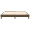 vidaXL Boxspringbettgestell Dunkelbraun 160x200 cm Stoff Produktbild-Vorschau 4