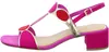 MARCO TOZZI Damen Sandale Textil Sandalette Metallic Produktbild-Vorschau 7