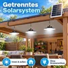 Lampa solarna LED lampa wisząca lampy solarne do wnętrz Podgląd zdjęcia produktu 3