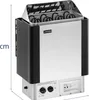 Expondo Saunaforno Uniprodo UNI_SAUNA_S6.0KW - 6 kW - da 30 Anteprima dell’immagine prodotto 6