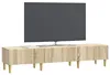 vidaXL TV skříňka Sonoma dub 147 x 34,5 x 30 cm Náhled obrázku produktu 2