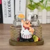 Roztomilá soška kuchaře, slánka a pepřenka, držák na láhev, Náhled obrázku produktu 6