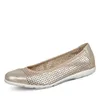 Caprice Damen Ballerinas 9-22151-20 taupe sue.met. 37 Produktbild-Vorschau 20