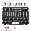 Einhell 181-tlg. Stecknuss- und Ratschen-Set Produktbild-Vorschau 3