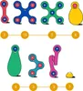 Clixo Magnetic Building Toys Rainbow Pack, 42dlg. Voir les images du produit 9