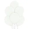 25 Stk. Luftballon Unifarben Ø 30cm | Weiß #002 Produktbild-Vorschau 2