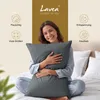 Zestaw 2 poszewek na poduszki Lavea® - 40x145 cm - kolor Podgląd zdjęcia produktu 3