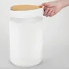 mDesign Mülleimer Abfalleimer Papierkorb Deckel Rund 5L Produktbild-Vorschau 4
