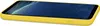 A yellow phone case with a blue screen is shown on a white background. Produktbild-Vorschau