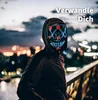 TK Gruppe Timo Klingler LED Scary Mask modrá - ako z Očisty Náhľad obrázku produktu 4