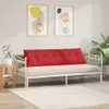 vidaXL Rückenkissen Rot 180 x 19 x 50 cm Stoff Produktbild-Vorschau 4