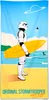 Originální plážová osuška z mikrovlákna Stormtrooper Surf Náhled obrázku produktu 2