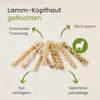 Lamm-Kopfhaut, geflochten, Gewicht:500g Produktbild-Vorschau 4