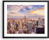 Gerahmtes Poster - Schwarzer Rahmen - New York Stadt - Produktbild-Vorschau 1