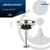 tecuro Siebkörbchen Siebkorb Ø 81 mm mit Produktbild-Vorschau 7