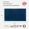 Waschbarer Teppich FEEL Dunkelblau, 80 x 150 cm Produktbild-Vorschau 2