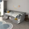 HOME DELUXE Kinderbett COSMOS mit Schubladen und Matratze - Produktbild-Vorschau 2
