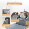 LINUMA® Katzentoilette Edelstahl, Katzenklo, Katzentoilette Produktbild-Vorschau 8