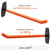 4 x Reifenhalter zur Wandmontage Produktbild-Vorschau 2