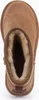 A top-down view of a single brown boot. Produktbild-Vorschau