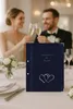 Stammbuch der Familie BERLIN Hochzeit, A4 Velours blau mit Produktbild-Vorschau 2