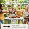 tectake® vysoký stůl Eren kulatý s krytem stolu plastové Náhled obrázku produktu 6