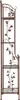 CLP Standregal Arona antik braun Produktbild-Vorschau 3