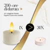 Meisterhome® XXL LED tea lights set di 4 - Candele senza Anteprima dell’immagine prodotto 7
