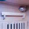 Dewello® Infrarotkabine Infrarotsauna KINGSTON 90cm x 90cm Produktbild-Vorschau 11