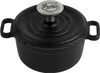 Sallys Gusseisen - Serviertopf - Ø 14 cm - Mattschwarz Produktbild-Vorschau 1