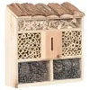 vidaXL Hotel per insetti 30x10x30 cm in legno di abete Anteprima dell’immagine prodotto 6