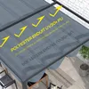 Outsunny Toile de toit de rechange pour pergola toile de Voir les images du produit 3