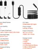 A product shot of an endoscope camera and its accessories, with accompanying descriptive text. Produktbild-Vorschau