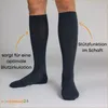 2 I 4 Paar Stützstrümpfe Reisestrümpfe Kompressionsstrümpfe Produktbild-Vorschau 2