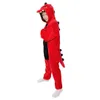 Onesie Kigurumi Pigiama Dinosauro Costume travestimento Anteprima dell’immagine prodotto 5