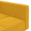 Maison Exclusive - Schlafsofa 2-Sitzer mit 2 Kissen Gelb Produktbild-Vorschau 9