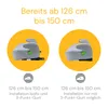 Osann Kinderautositz Junior Isofix 126-150 cm Dolphin Grey Produktbild-Vorschau 4