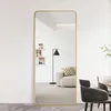 Standspiegel goldfarben 180 cm hochkant Design Arsen-G Produktbild-Vorschau 4