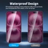 Comparison of a phone screen protector, showing the difference between 'Ours' and 'Others' in terms of water and oil resistance. Produktbild-Vorschau