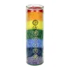 Bougie parfumée Stéarine 7 Chakras -- 21x6.5 cm Voir les images du produit 1